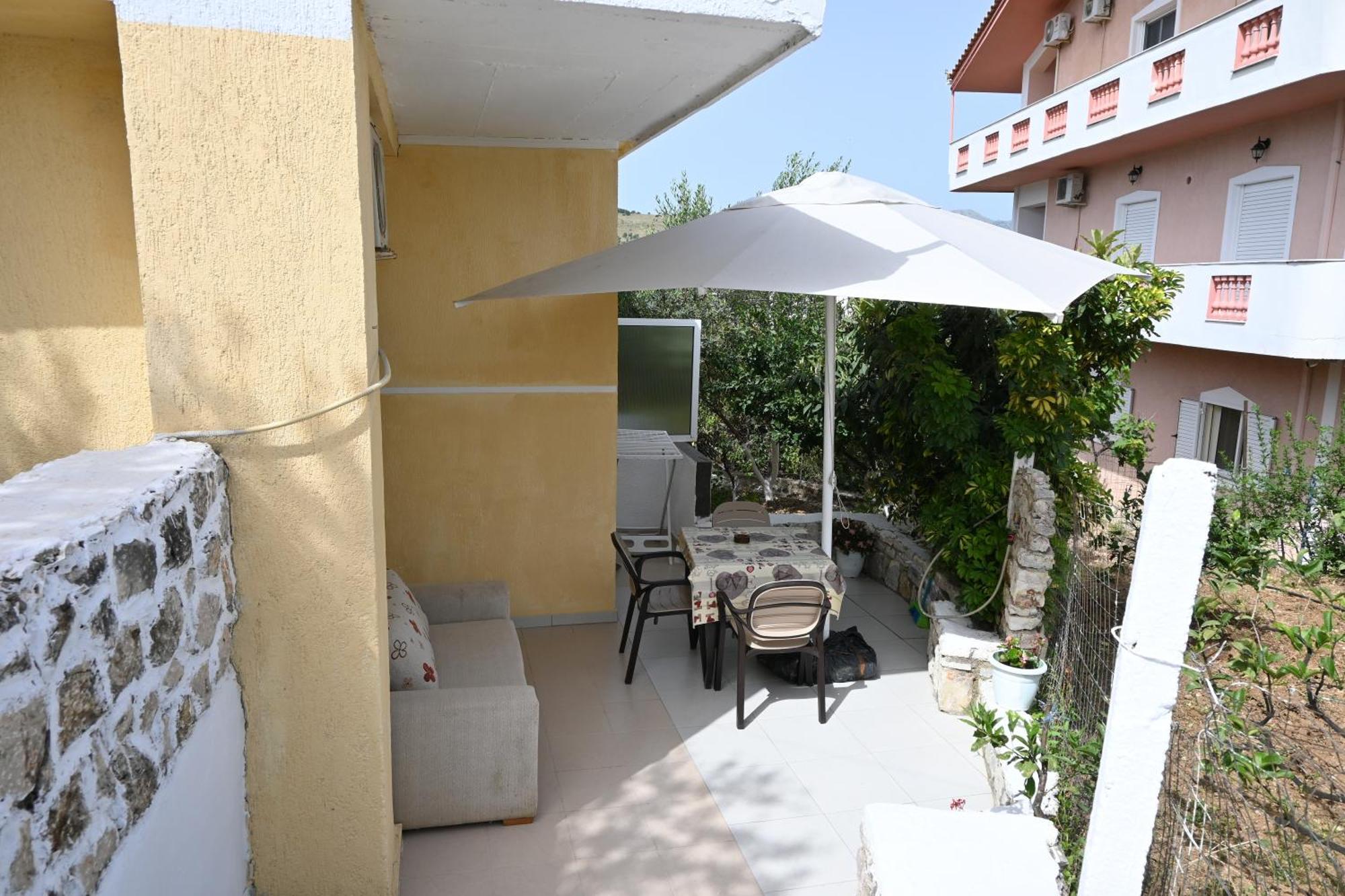 Vila Bilbil Ksamil Bagian luar foto